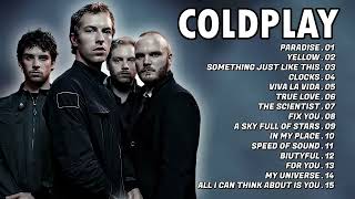 Coldplay Greatest Hits Full Album 2024  Coldplay Best Songs Playlist 2024 [upl. by Ahsiuqal]