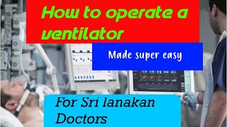 How to operate a ventilator machine made easy ventilators intubation cpapmachine bipap medical [upl. by Mieka631]