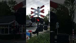 Railroad Crossing HollandscheRading railcrossing spoorwegkruising [upl. by Dinnage]