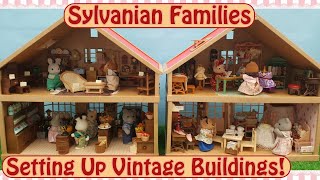 Extending Upwards Expanding the Vintage Sylvanian Families Village Store and Dress markers Shop [upl. by Earl454]