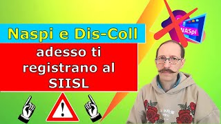 Piattaforma SIISL iscrizione dei percettori NASpI e DISCOLL  Gli ultimi aggiornamenti Inps [upl. by Laehcym]