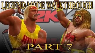 Hulk Hogan vs Ultimate Warrior  30 Years of WrestleMania Walkthrough WWE 2K14 Part 7 [upl. by Nev]