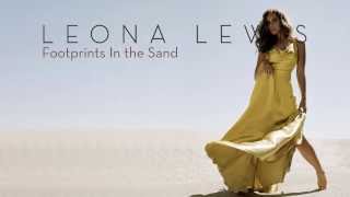 Leona Lewis  Footprints In The Sand Letra en Español [upl. by Eldreda]