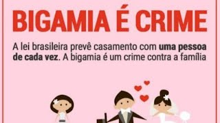 Você sabe o que é crime de Bigamia e de Poligamia [upl. by Lathan]