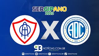 ITABAIANA X CONFIANÇA  CAMPEONATO SERGIPANO 2023 [upl. by Bussey]