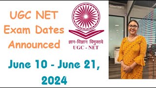 UGC NET Exam Date Announced  June 2024 Attempt  Human Peritus [upl. by Haneehs]