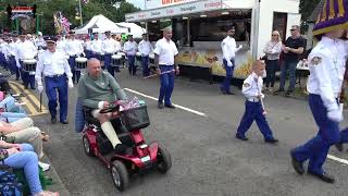 Portadown True Blues Flute Band  Royal 13th Scarva Return Parade 2024 [upl. by Frederico449]