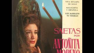 ANTOÑITA MORENO CANTA POR SAETAS A MÁLAGA [upl. by Inail46]