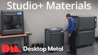 Desktop Metal Studio System Current Materials [upl. by Ashjian]