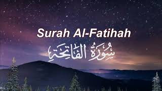 Surah AlFatihah 100x Lofi themed [upl. by Sophronia765]