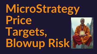 MicroStrategy Price Targets and Blowup Risk [upl. by Raymond84]