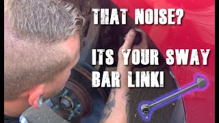 How to Replace Sway Bar Link Honda Civic 2006  2011 [upl. by Sahc201]