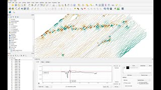 Marine Magnetometer data in QGIS [upl. by Honeyman]