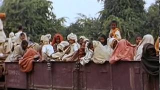 1947 Indian Independence rare color video clip [upl. by Alletse]