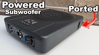 Powered Under Seat 10 Inch Subwoofer Review and Test [upl. by Beatrice372]