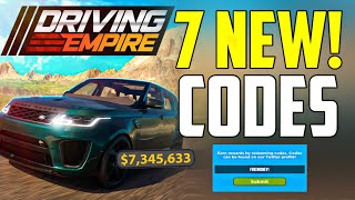 NEW ALL WORKING CODES FOR DRIVING EMPIRE IN MAY 2024 ROBLOX DRIVING EMPIRE CODES [upl. by Nilrac683]