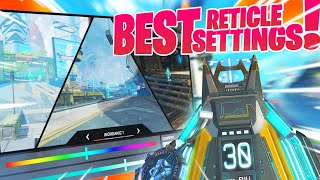 BEST CUSTOM RETICLE SETTINGS IN SEASON 11 Apex Legends [upl. by Guglielma]