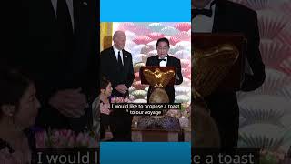 Prime Minister Kishida quoted Star Trek in toast to JapanUS relations  DW News [upl. by Ierna47]