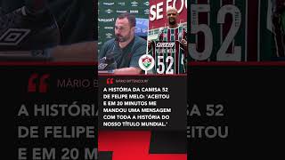 E esse bastidor da contratação do Felipe Melo no Fluminense [upl. by Ahseel]