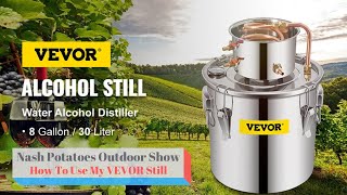 How Do I Use My VEVOR Alcohol Still [upl. by Yrgoerg]