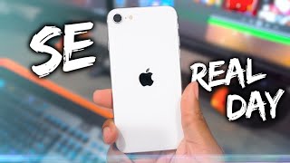 NEW iPhone SE 2020  REAL Day In the Life Review [upl. by Jeanine]