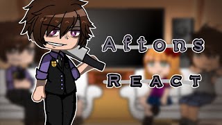 Aftons React  William Afton  44 [upl. by Nwahc976]