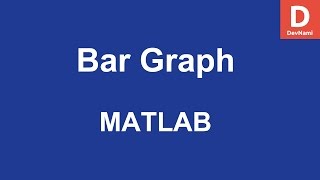 MATLAB Bar Plot [upl. by Jahdal]