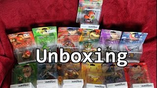 12 Nintendo Amiibo Unboxing  Deutsch [upl. by Artinad194]