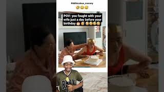 Thats one way to celebrate a birthday 😂😂 shortvideo funny birthday reaction subscribemychannel [upl. by Mansur272]