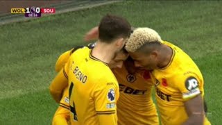 Pablo Sarabia Goal Wolves vs Southampton 20 All Goals and Extended Highlights [upl. by Vincelette]