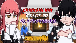 Chainsaw Man react to Toji Fushiguro  Shibuya Arc   GC [upl. by Richelle]