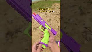 Did you get a piece of wood 1911 fidget desert watergun funny toys gaming [upl. by Enelcaj]