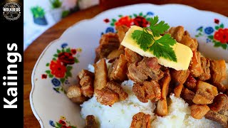 Pork quotKaiingsquot recipe  Homemade Chicharrones  Deep fried crispy pork belly  Cracklings recipe [upl. by Wilmott]