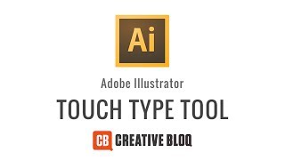 Illustrator How to use the Touch Type Tool [upl. by Noami]