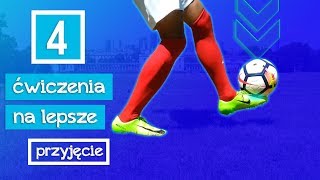 4 ćwiczenia na PRZYJĘCIE PIŁKI z powietrza ⚽ [upl. by Htebazila]