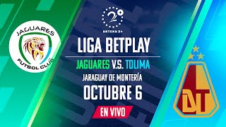 EN VIVO Jaguares vs Tolima  Con Elmer Pérez Beto Serna José María Yepes y Laura Hernández [upl. by Bohon]