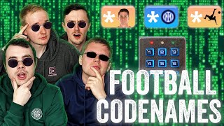 FOOTBALL CODENAMES May Be THE BEST Football Game EVER [upl. by Vada33]