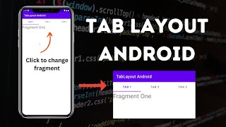 How to Implement TabLayout in your Android App [upl. by Sher984]