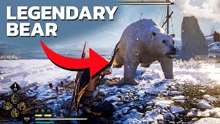 Bear of Blue Waters  Legendary Animal  Assasins Creed Valhalla Gameplay [upl. by Deery939]