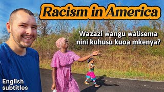 Racism in USA  What did my parents think of me marrying a Kenyan woman  Family walk [upl. by Grados637]