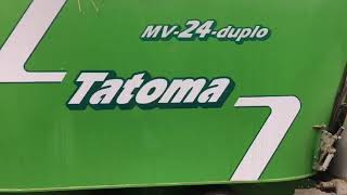 TATOMA MV24D DESCARGA TRASERA CON PICADORA [upl. by Vilberg]