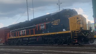 CSX M41004 with CampEI Heritage Mid DP [upl. by Ynehteb394]