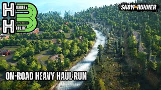 Most Realistic World Yet  New Highway Haulin’ 3 Region  Snowrunner Mods [upl. by Hamlin]