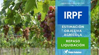 Caso práctico de IRPF 6D Repaso Liquidación Actividades económicas agrarias en Estimación Objetiva [upl. by Karina]