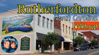 Rutherfordton North Carolina  Cool shops antiques amp restaurants  Downtown Walkthrough [upl. by Hung]