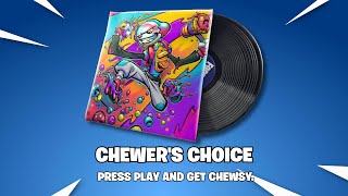 Fortnite  CHEWERS CHOICE Gumball Music Pack  v1900 [upl. by Kosey]