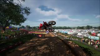 LaRoccos Leap MX VS ATV Legends Red Bud [upl. by Llenehs]