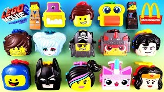 2019 FULL WORLD SET McDONALDS LEGO MOVIE 2 THE SECOND PART HAPPY MEAL TOYS EUROPE ASIA US UNBOXING [upl. by Gasser972]