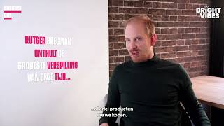 Rutger Bregman onthult de grootste verspilling van onze tijd [upl. by Harmonie]