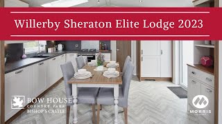 NOW SOLD  Willerby Sheraton Elite Lodge 2023 For Sale South Shropshire [upl. by Sucam]